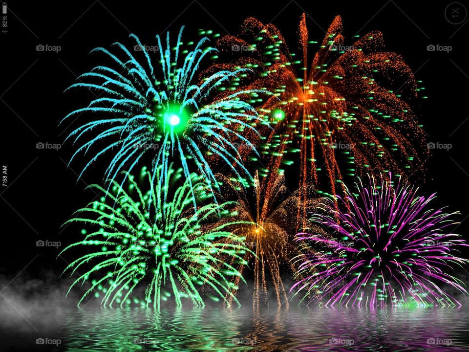 Fireworks display. Fireworks display
