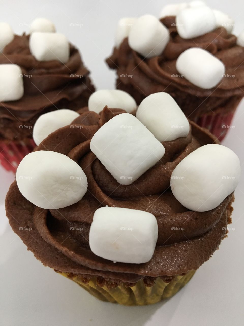 Hot Chocolate Cupcakes 