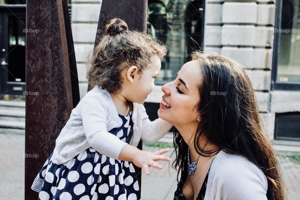 Mother and daughter time 