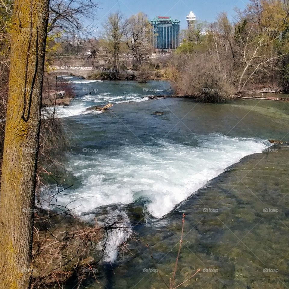 River to the falls