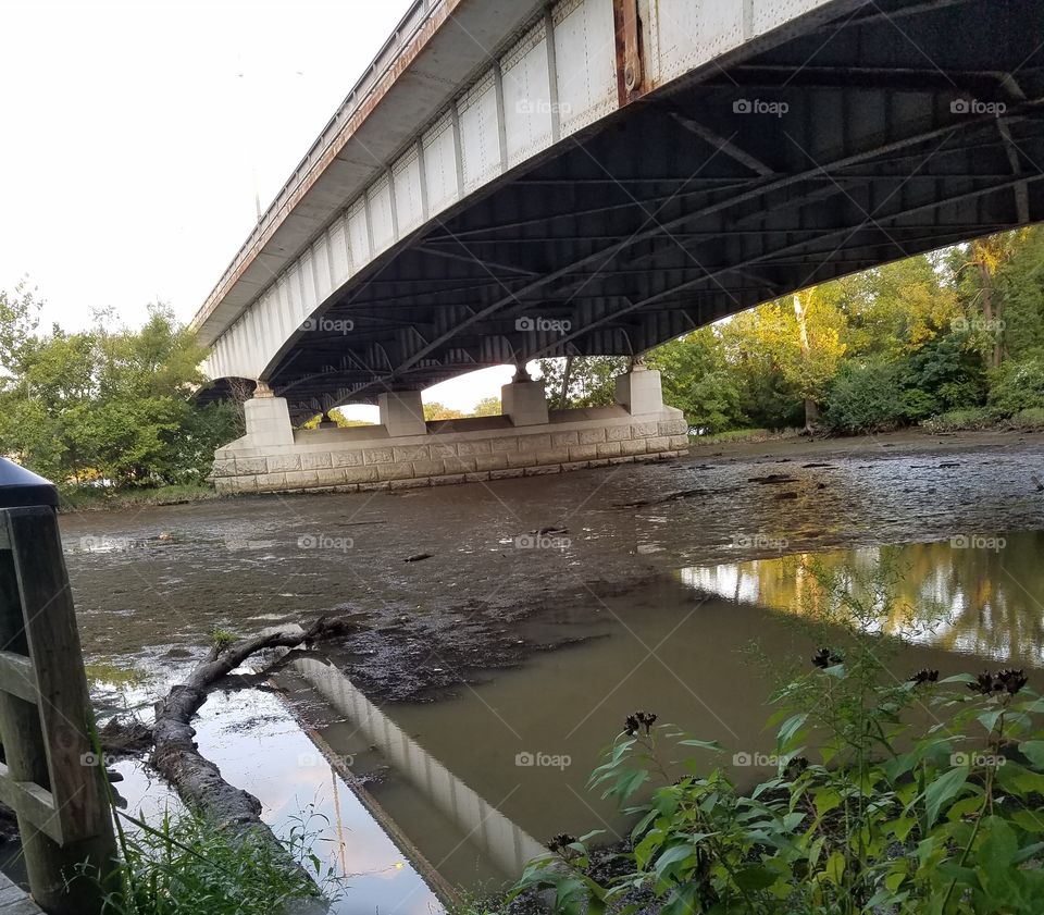 Bridge, Water, River, No Person, Architecture