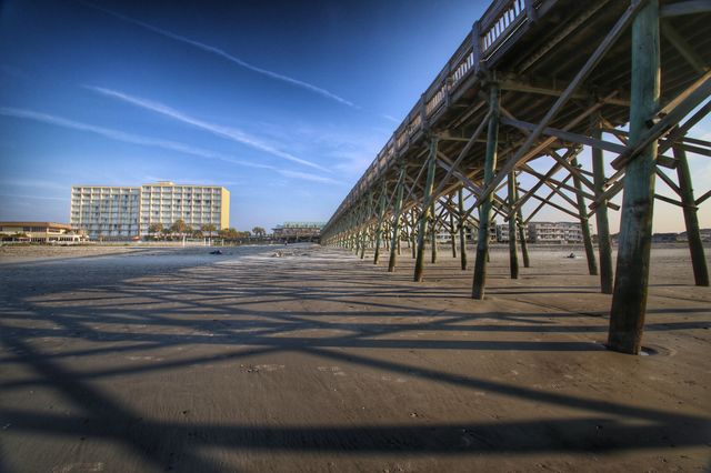Folly Beach Pier. South Carolina 