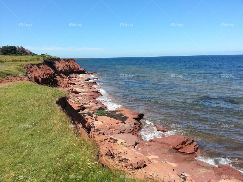 PEI coast