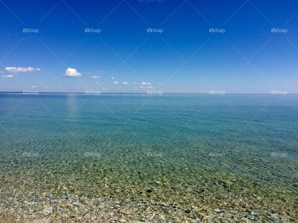 Lake Huron fresh water 