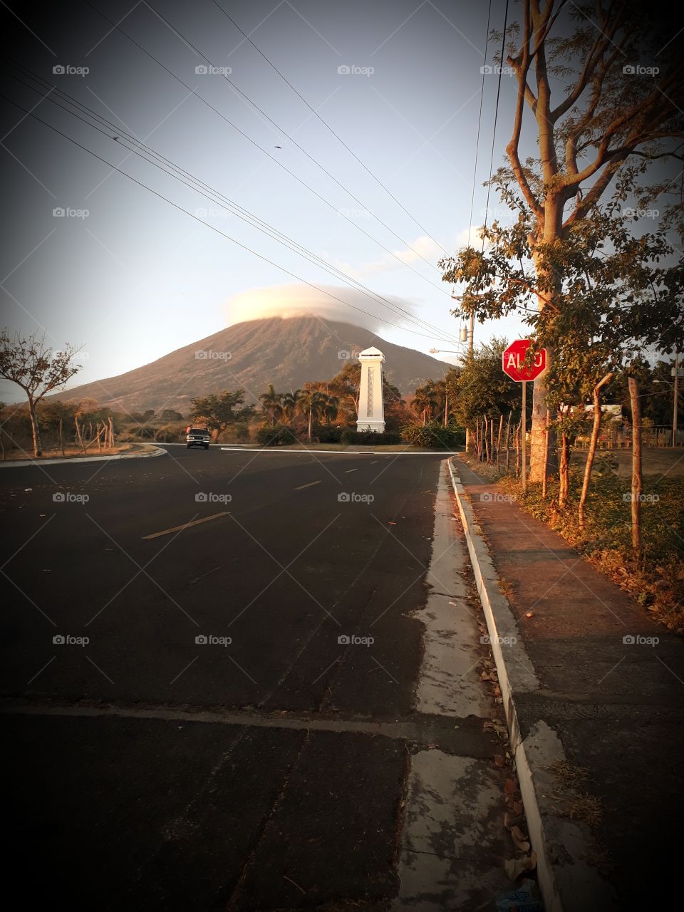 Volcan Chaparrastique, San Miguel, El Salvador.