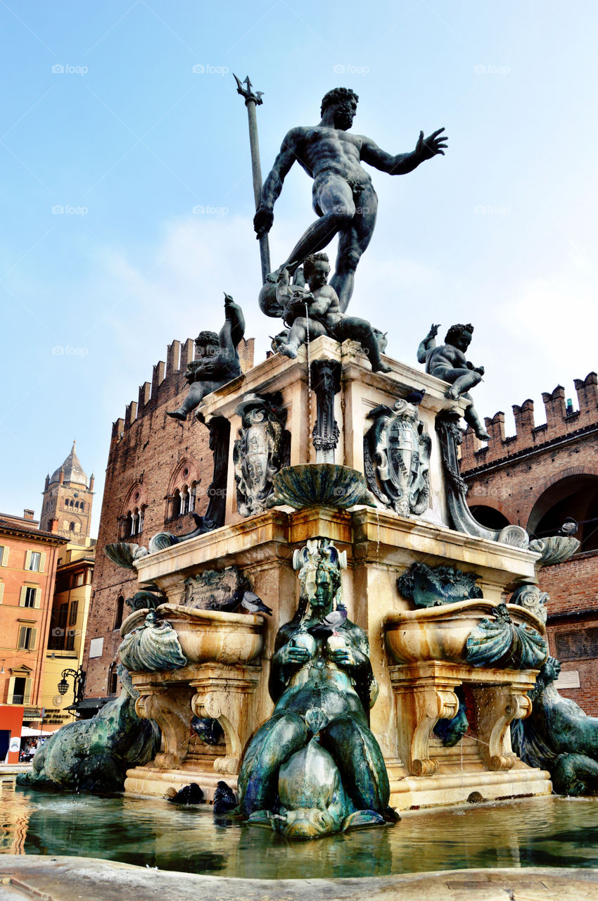 Fuente de Neptuno. Fuente de Neptuno (Bologna - Italy)