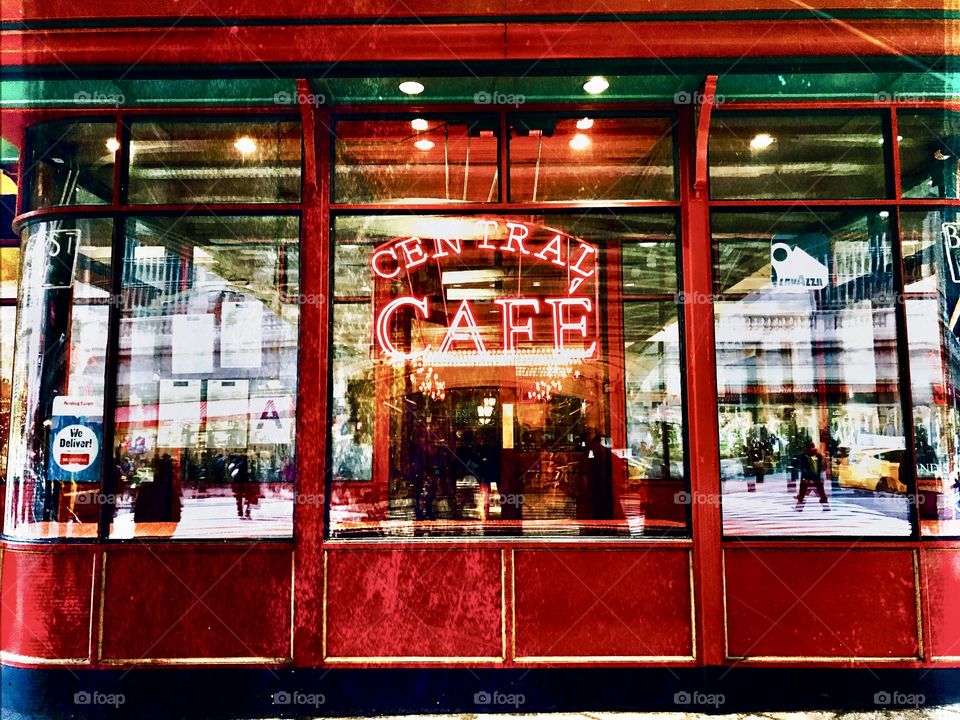Central Cafe near Grand Central Terminal in New York City 