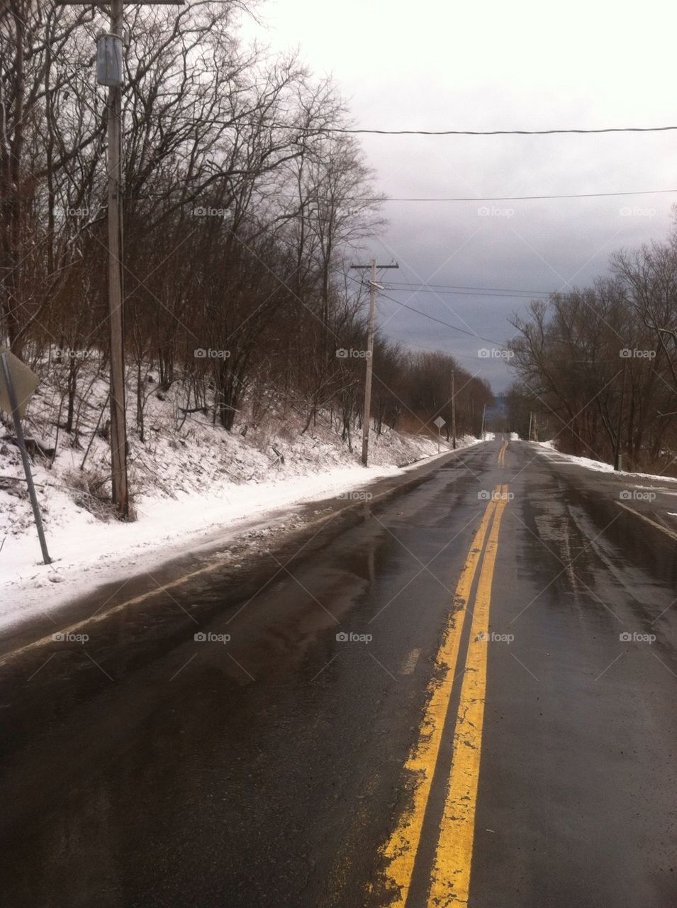 Winter road