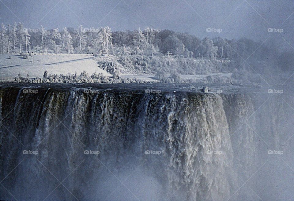 Niagara Falls in winter