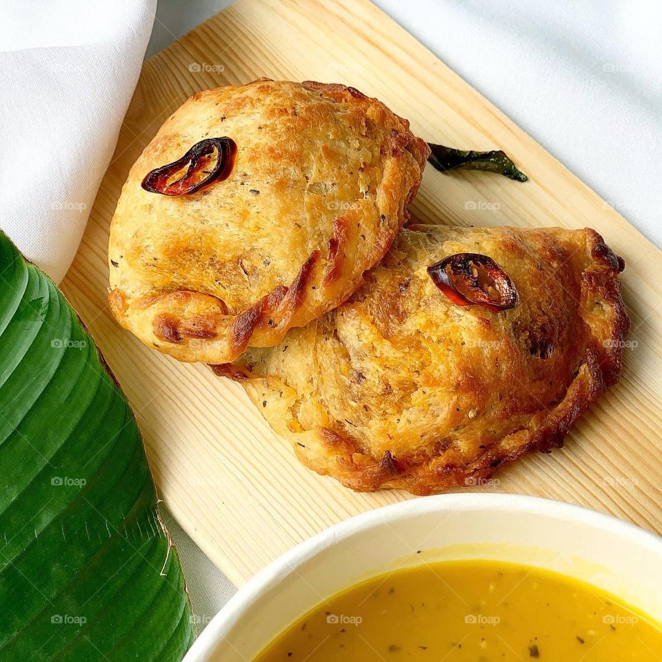 mini sardine calzone for Italian cuisine 