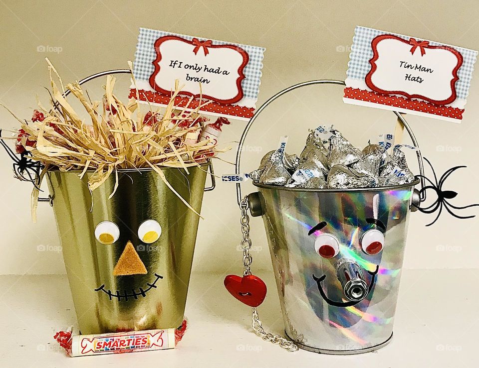 Scarecrow and Tin Man