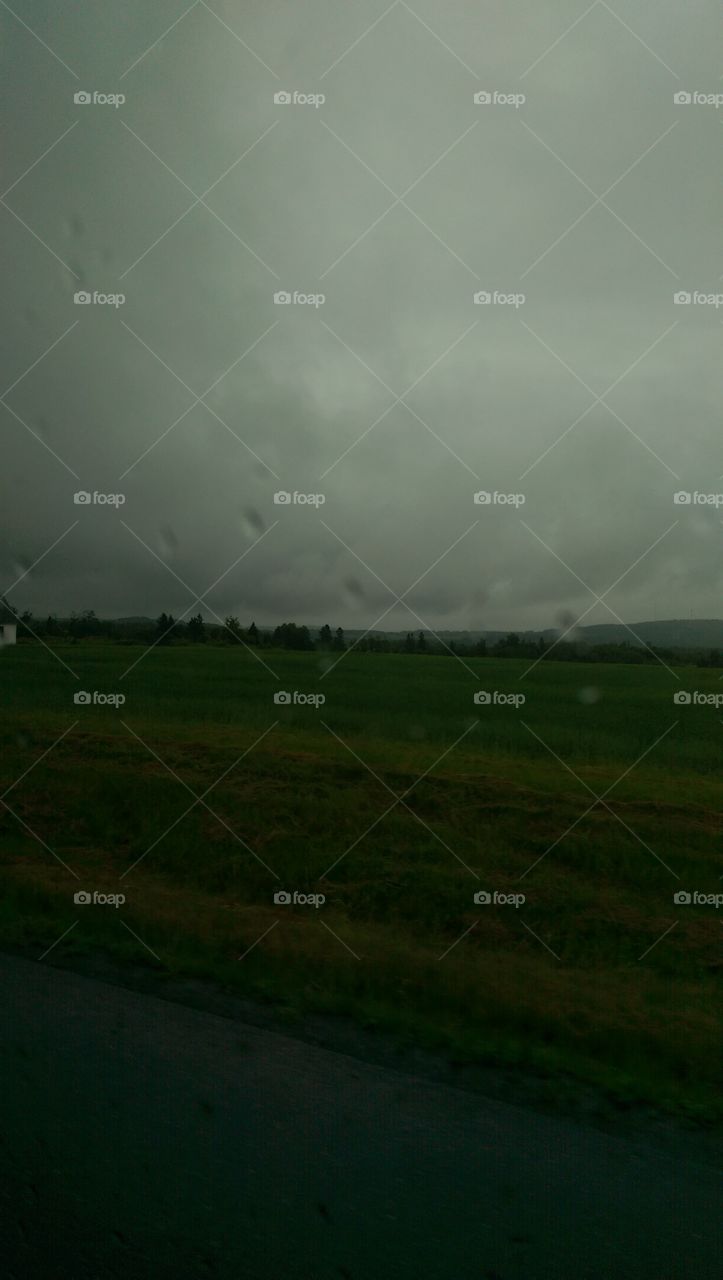 Landscape, Fog, Storm, Weather, Light