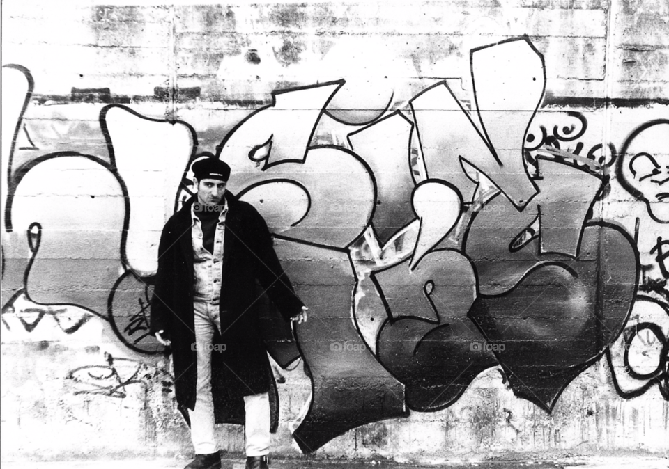 grafitti urban boy portrait by ugocuesta