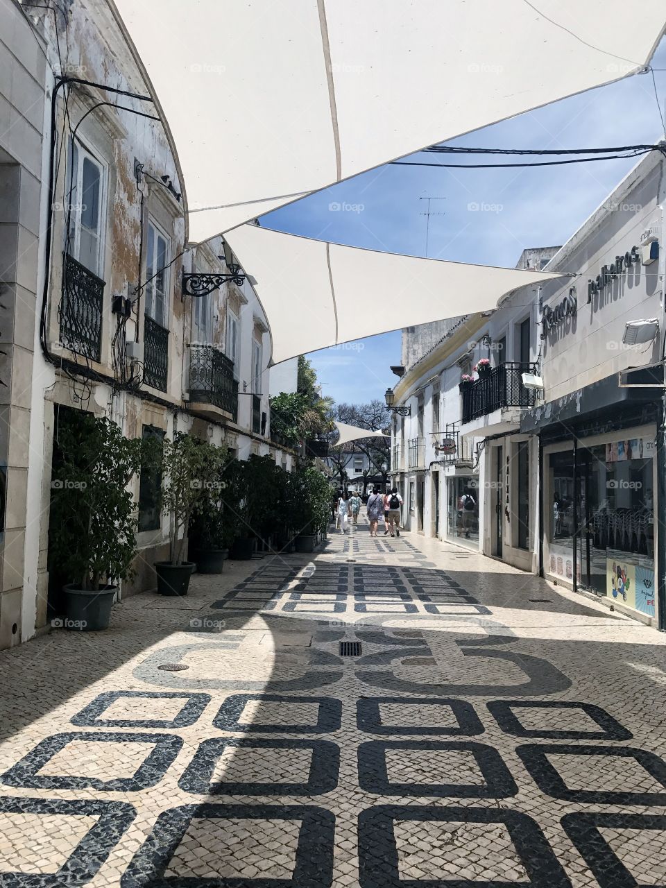 Streets of Faro/Portugal 