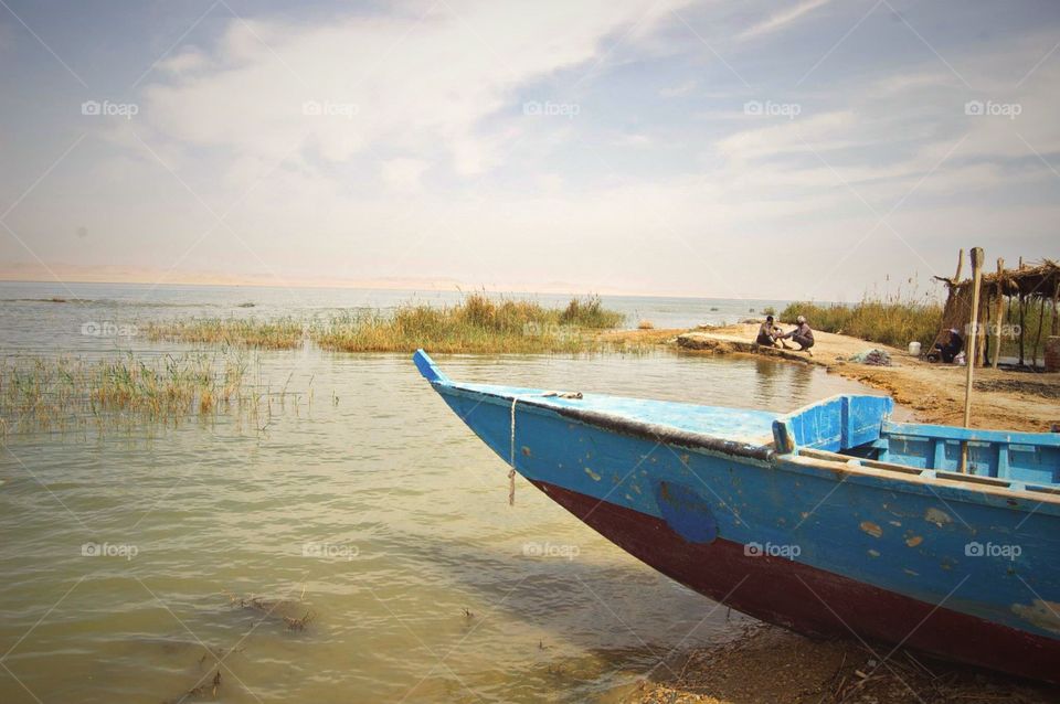 Fishing boat in Egypt