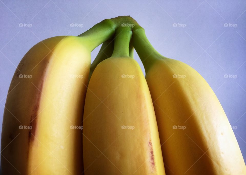  Closeup of a bunch of bananas 