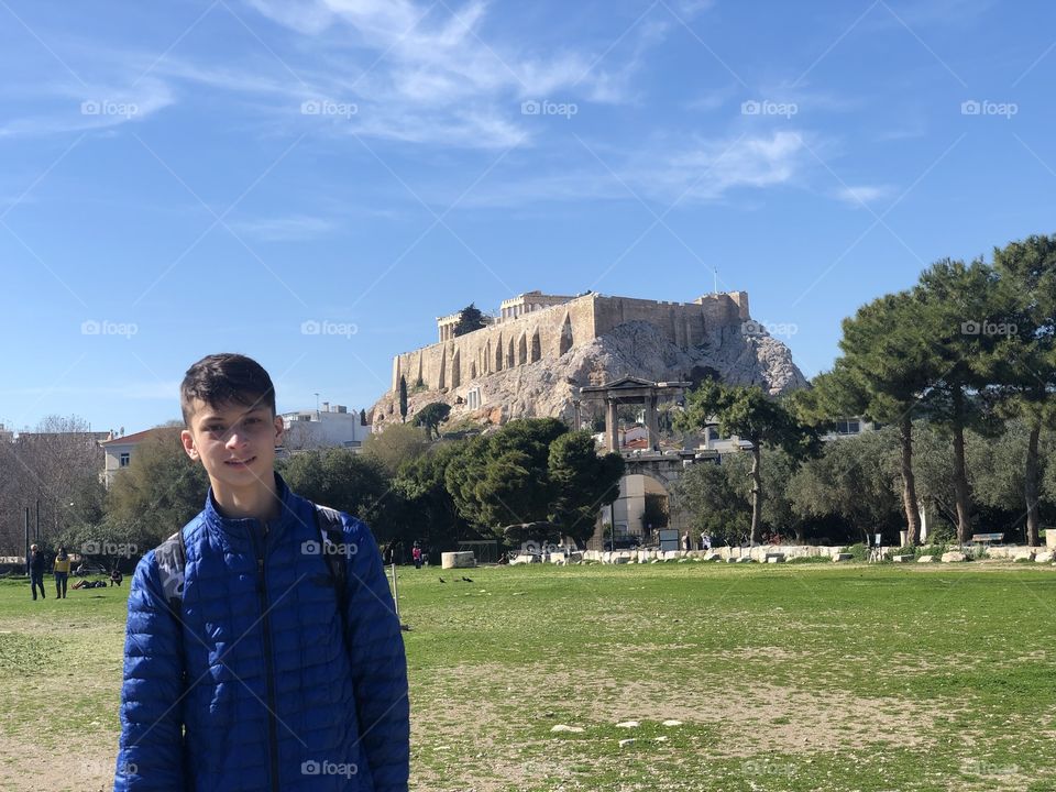 Travel to Athens with kids. 