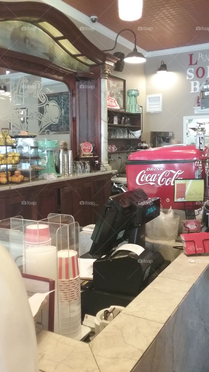 Soda Shop Counter