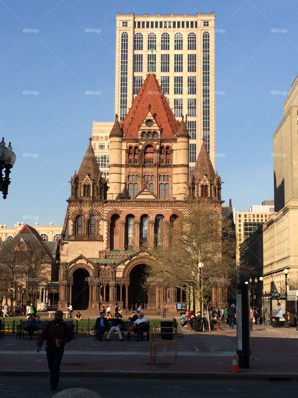 Boston architecture . Cool building in Boston 
