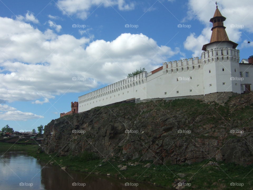 monastery wall