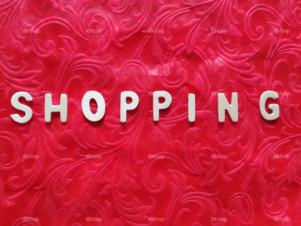 Written :shopping