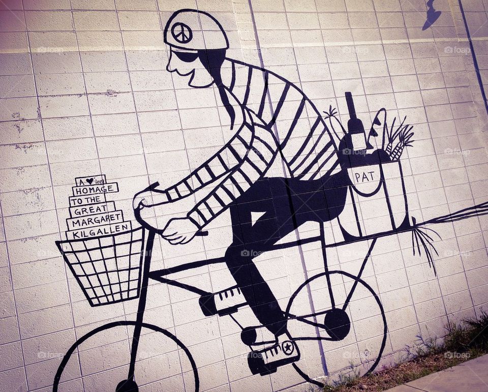 Bicyclist Graffiti