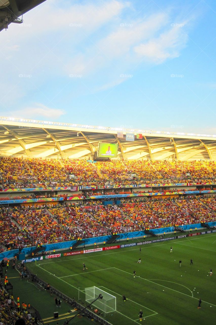 USA versus Portugal in Manaus