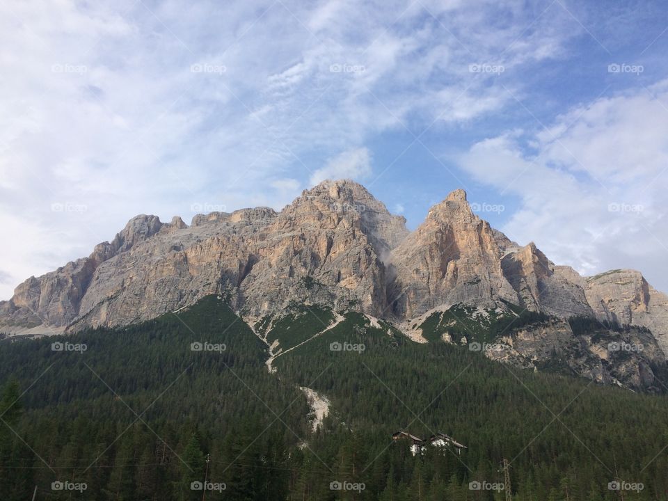 Dolomites in Italy. Holiday