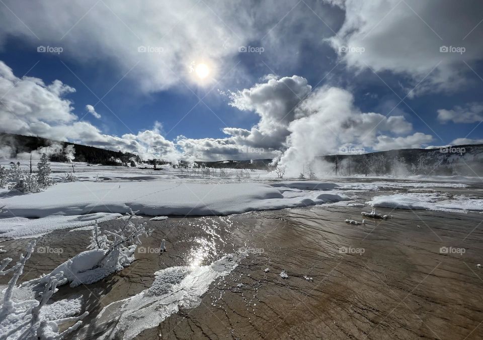 Winter in Yellowstone 