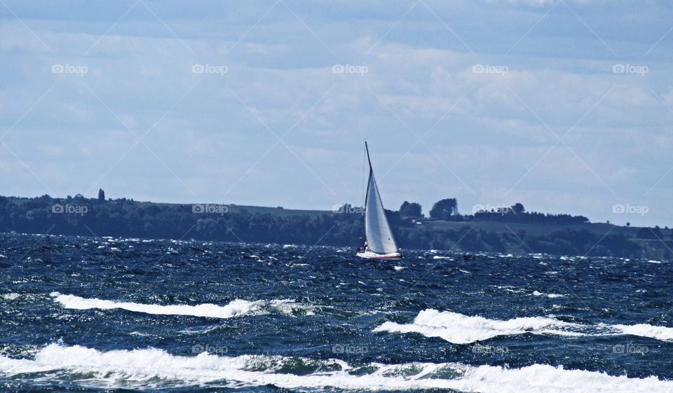 Boat in the ocean