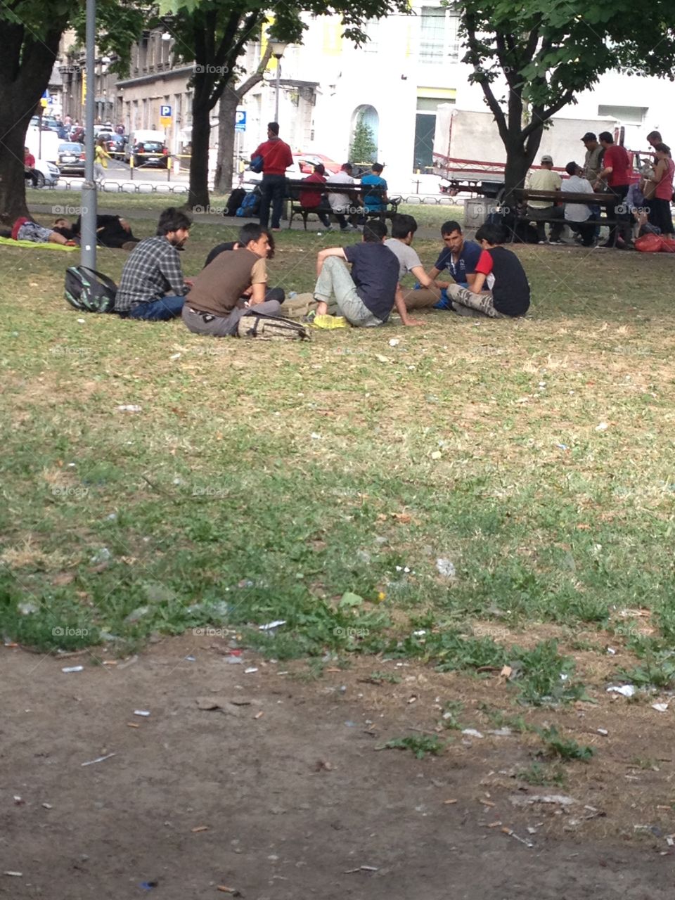 Refugees arrived in Europe 