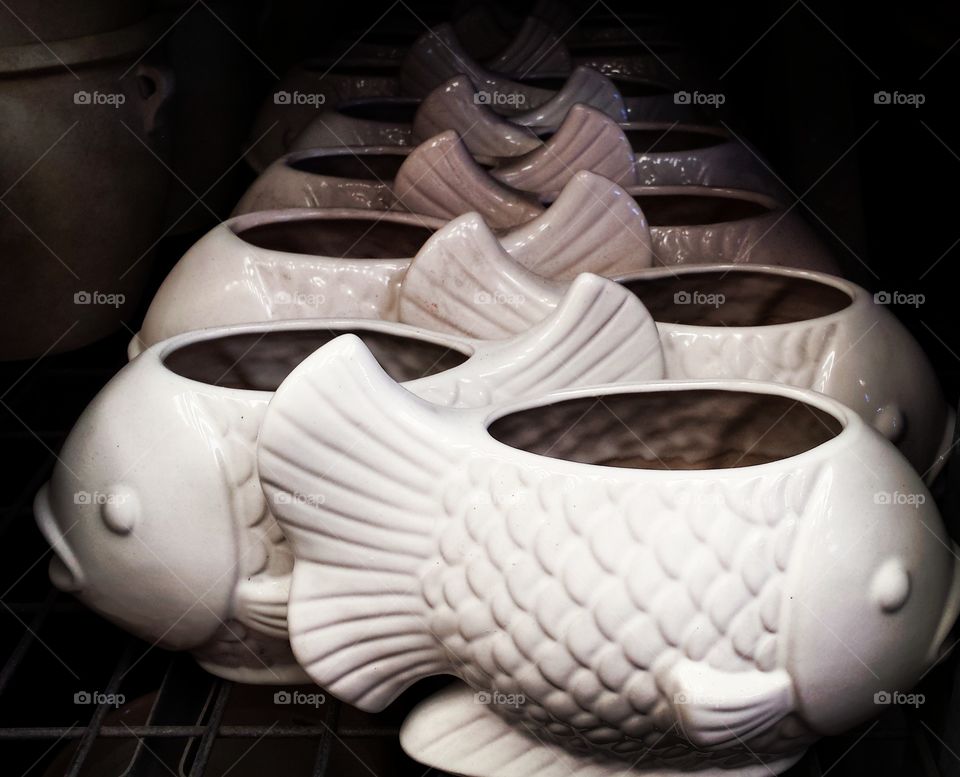 School of Pottery Fish