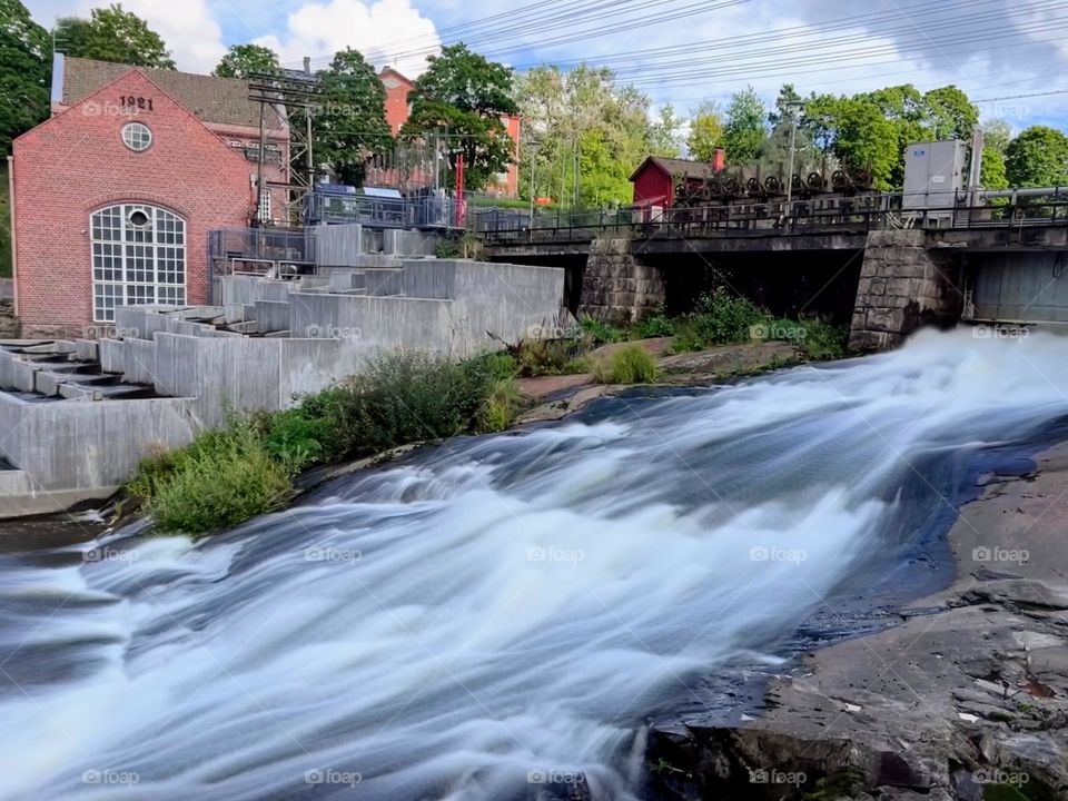 My top summer snapshots - mill waterfall 