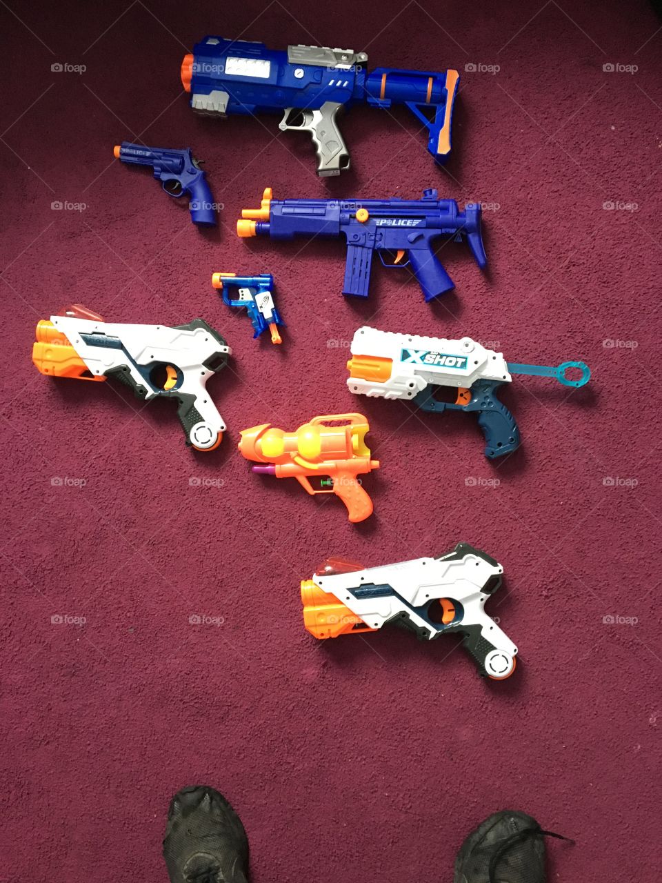 Grandsons gun arsenal 