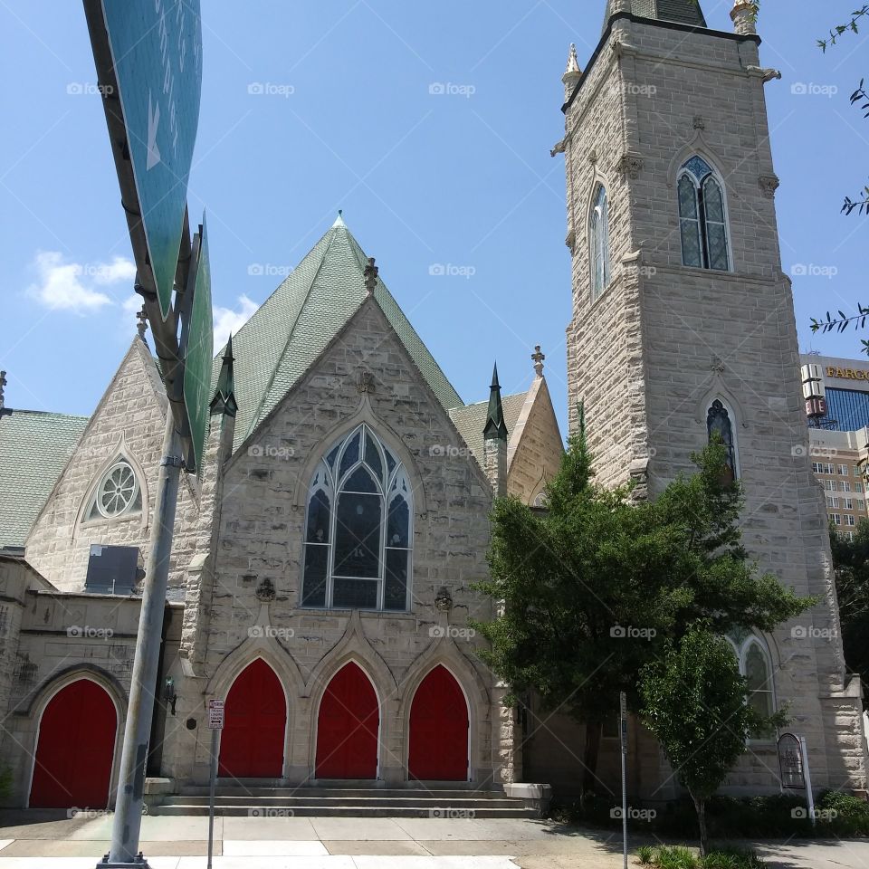 Red Door Church in Downtown Jacksonville Fl.