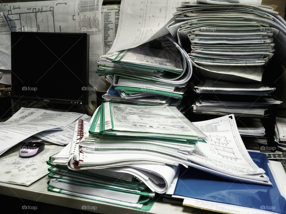 Work piling up
