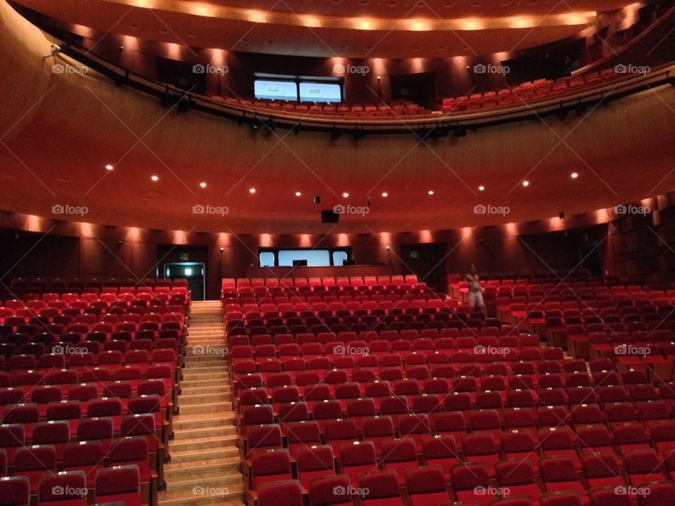 Auditorium, Theater, Stadium, Audience, Movie