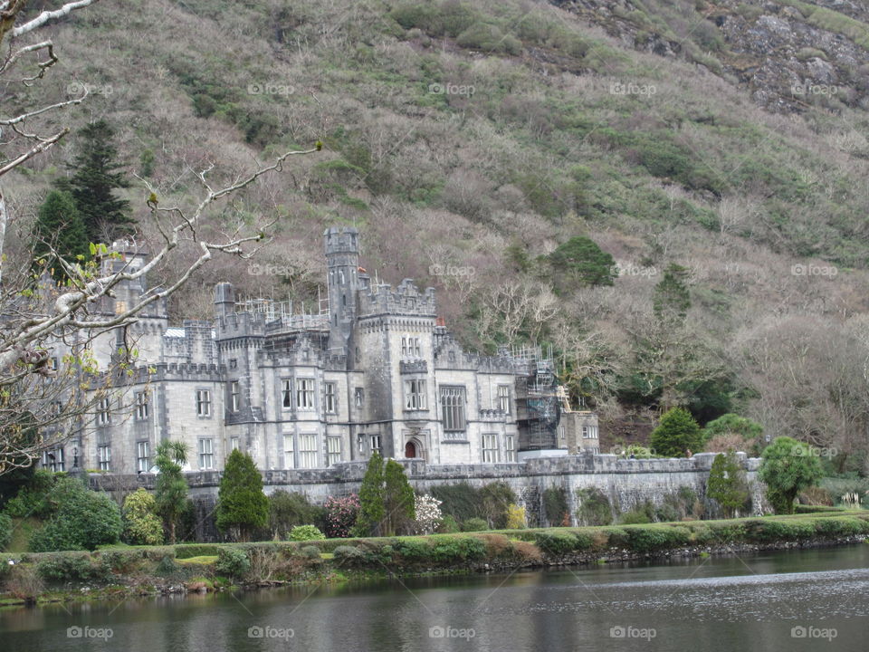 19th century Irish castle nestled in nature 