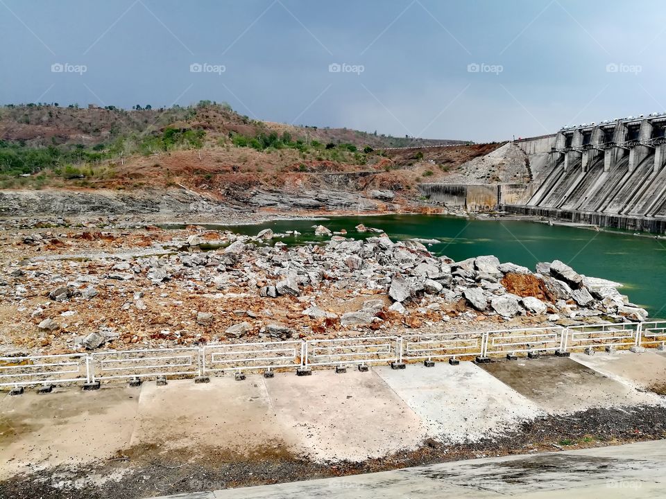 Pleasant Evening at Maahi dam
