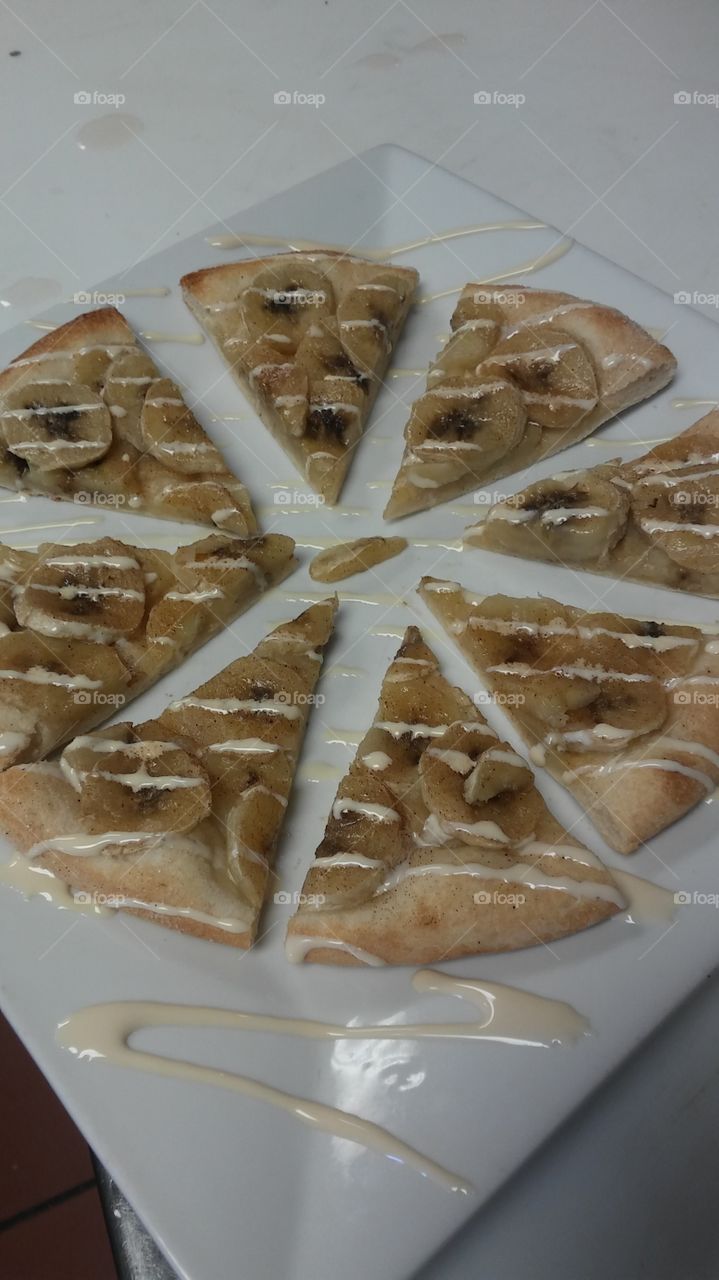 banana breaded with cinnamon