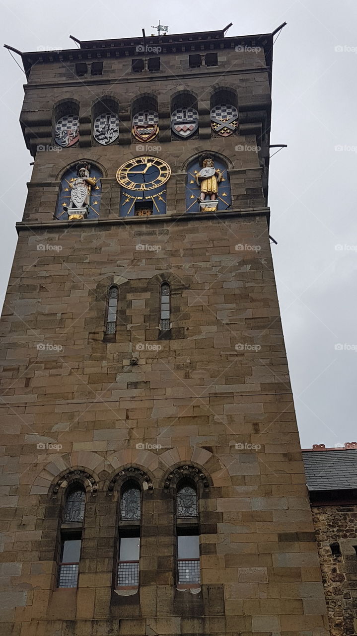 Cardiff Castle Clock Tower