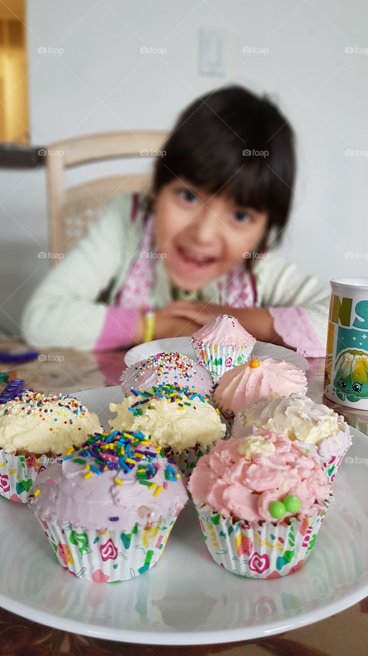 Homemade cupcakes