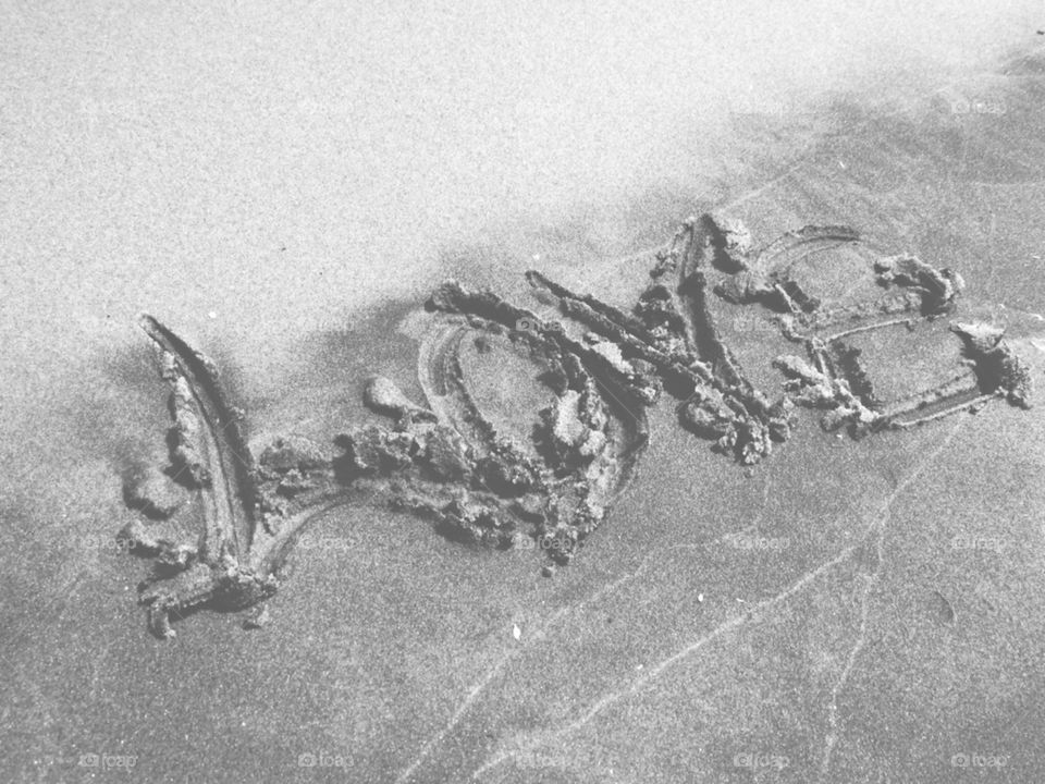 Written in the Sand.