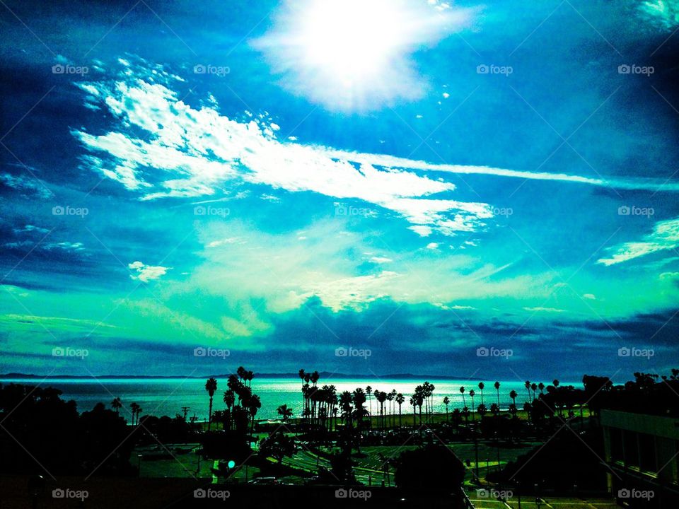 Santa Barbara blue view