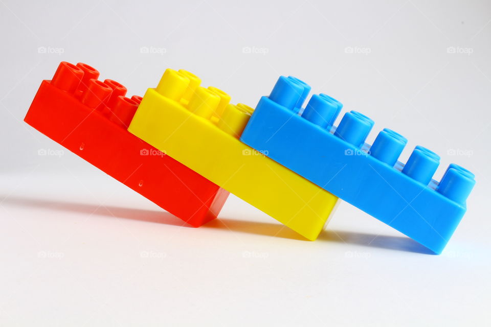 coloured blocks