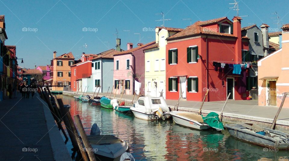 scene of Burano