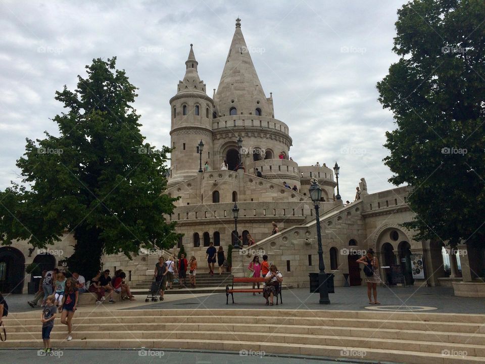 Fisherman’s bastion in Budapest 