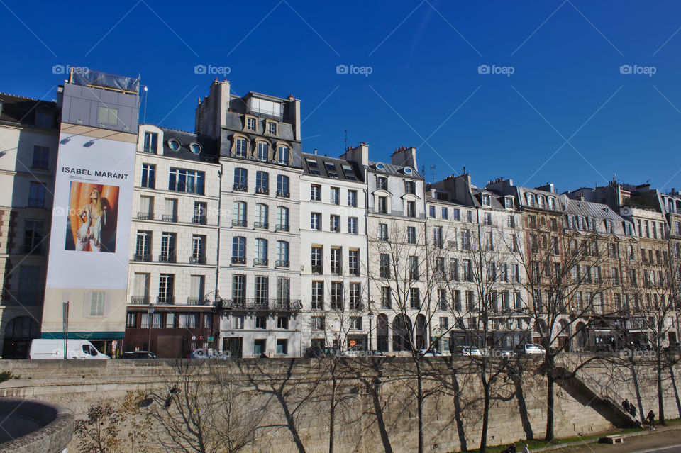 building facades in paris france