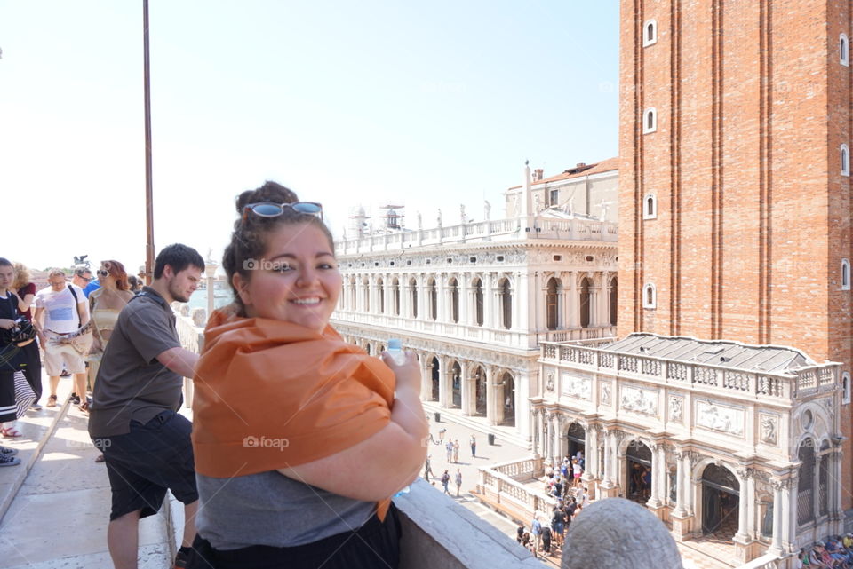Vacation to the Top of saint Marks Basilica 