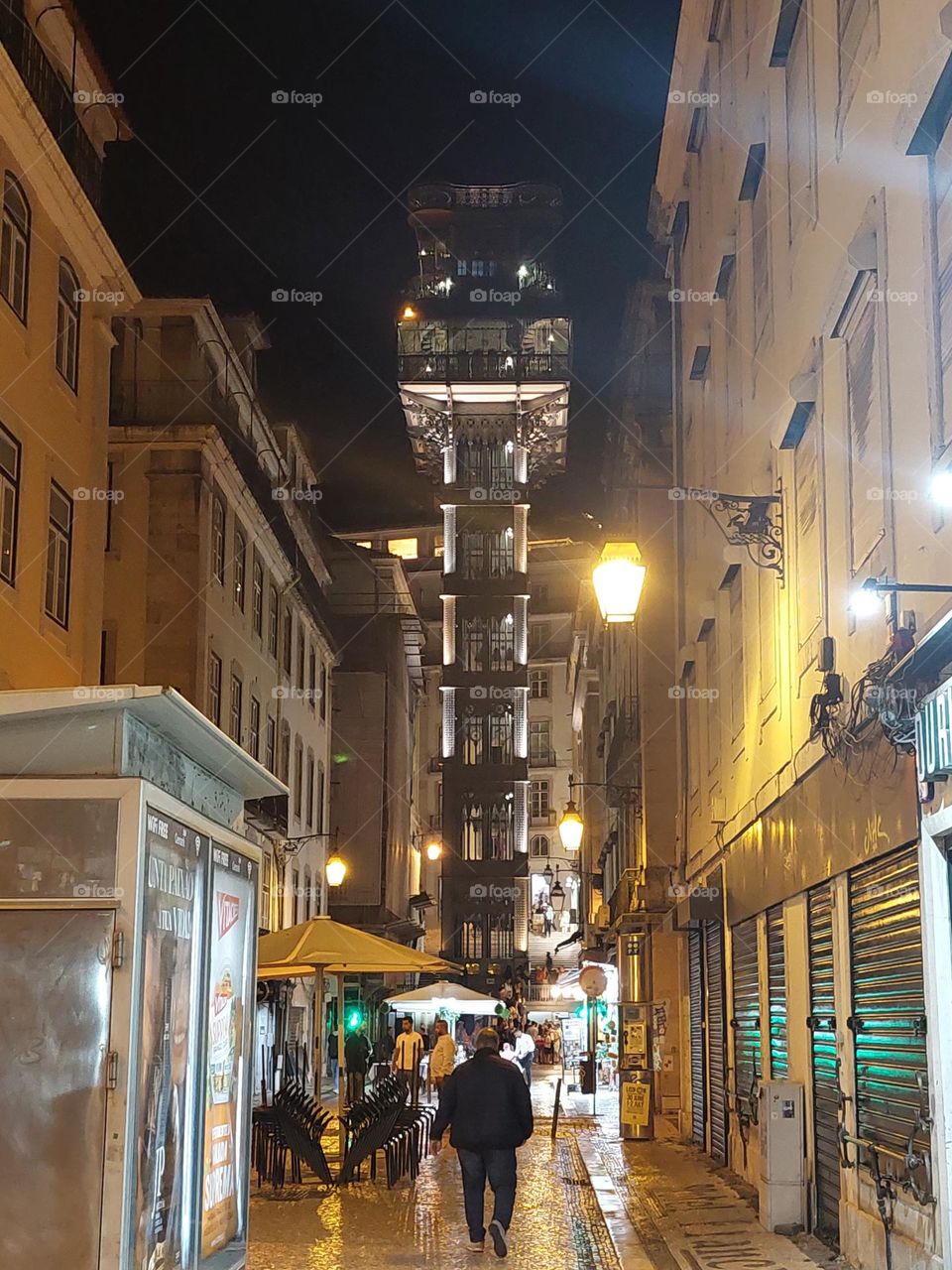 Elevator on the street